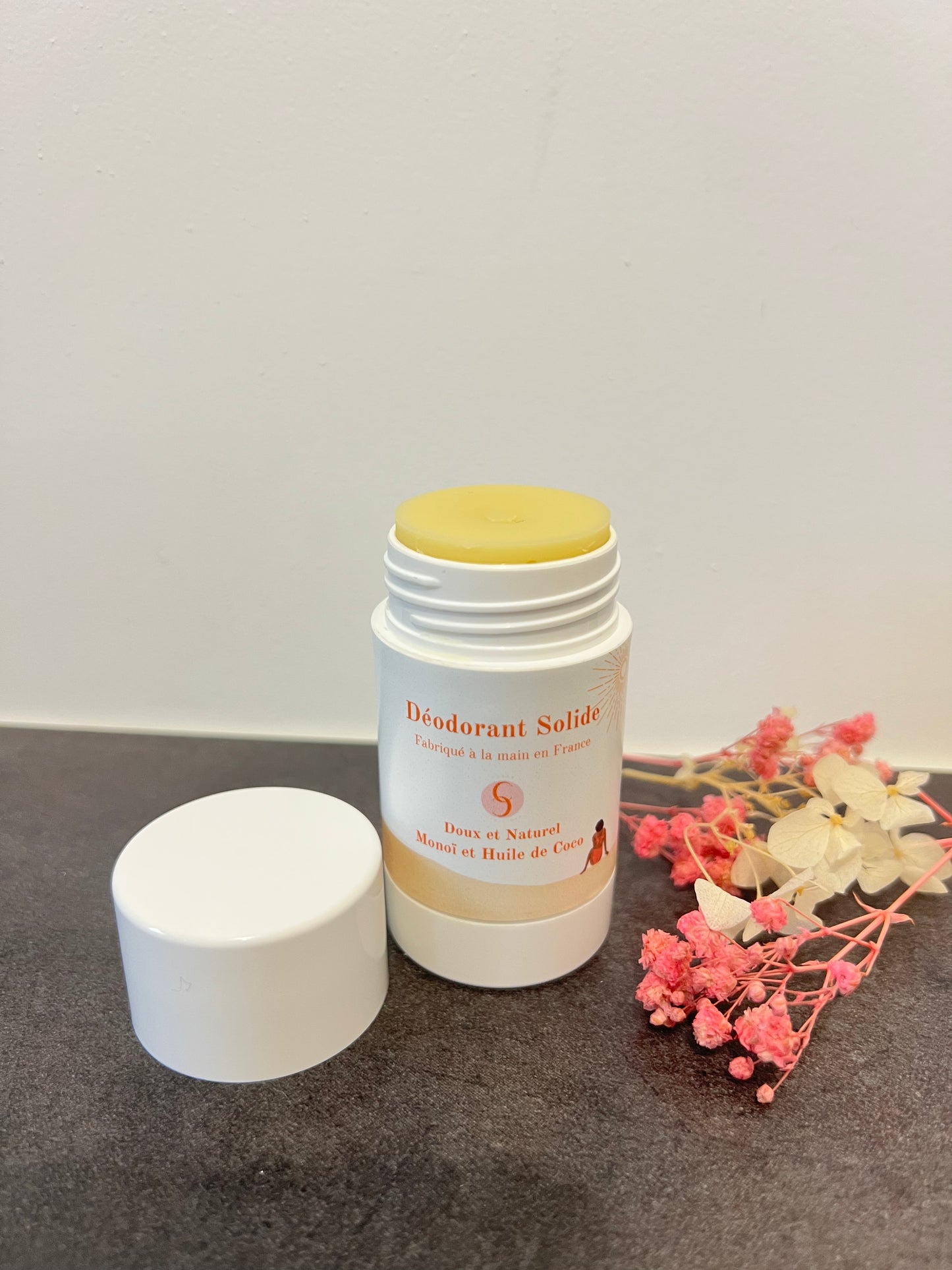 Déodorant solide monoï