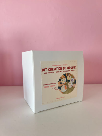 Kit de création de bougies naturelles