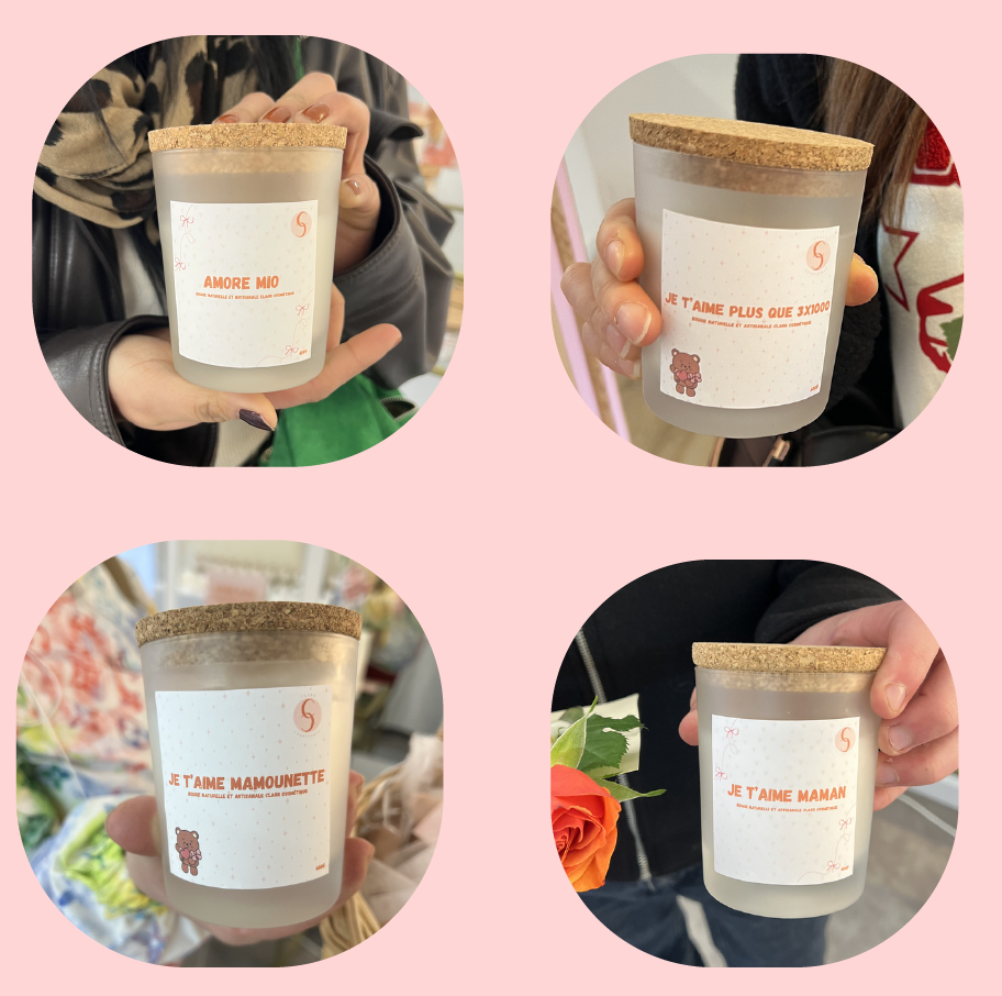 Bougie personnalisée
