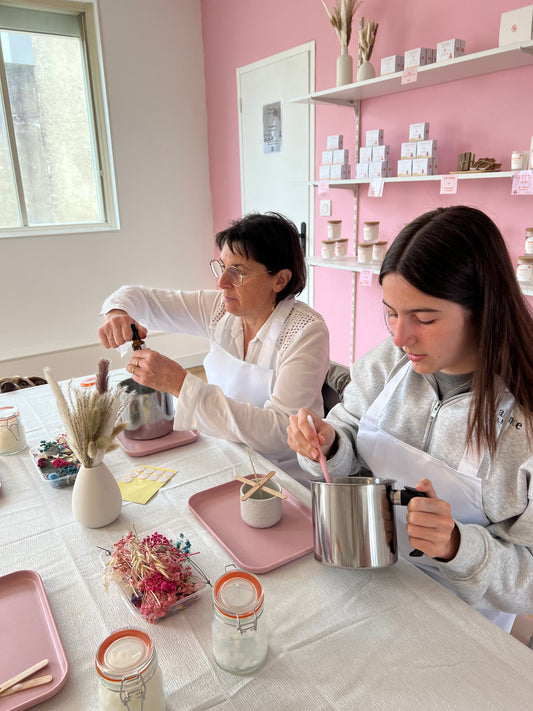 Atelier Bougie – Crée ta bougie unique dans une tasse originale