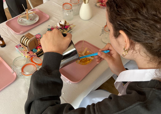 Atelier bougie exceptionnelle à LA ROCHELLE